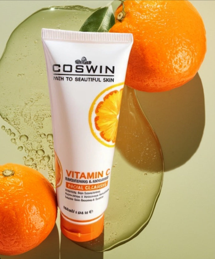 COSWIN Vitamin C Facial Cleanser – Brightening & Revitalizing Face Wash