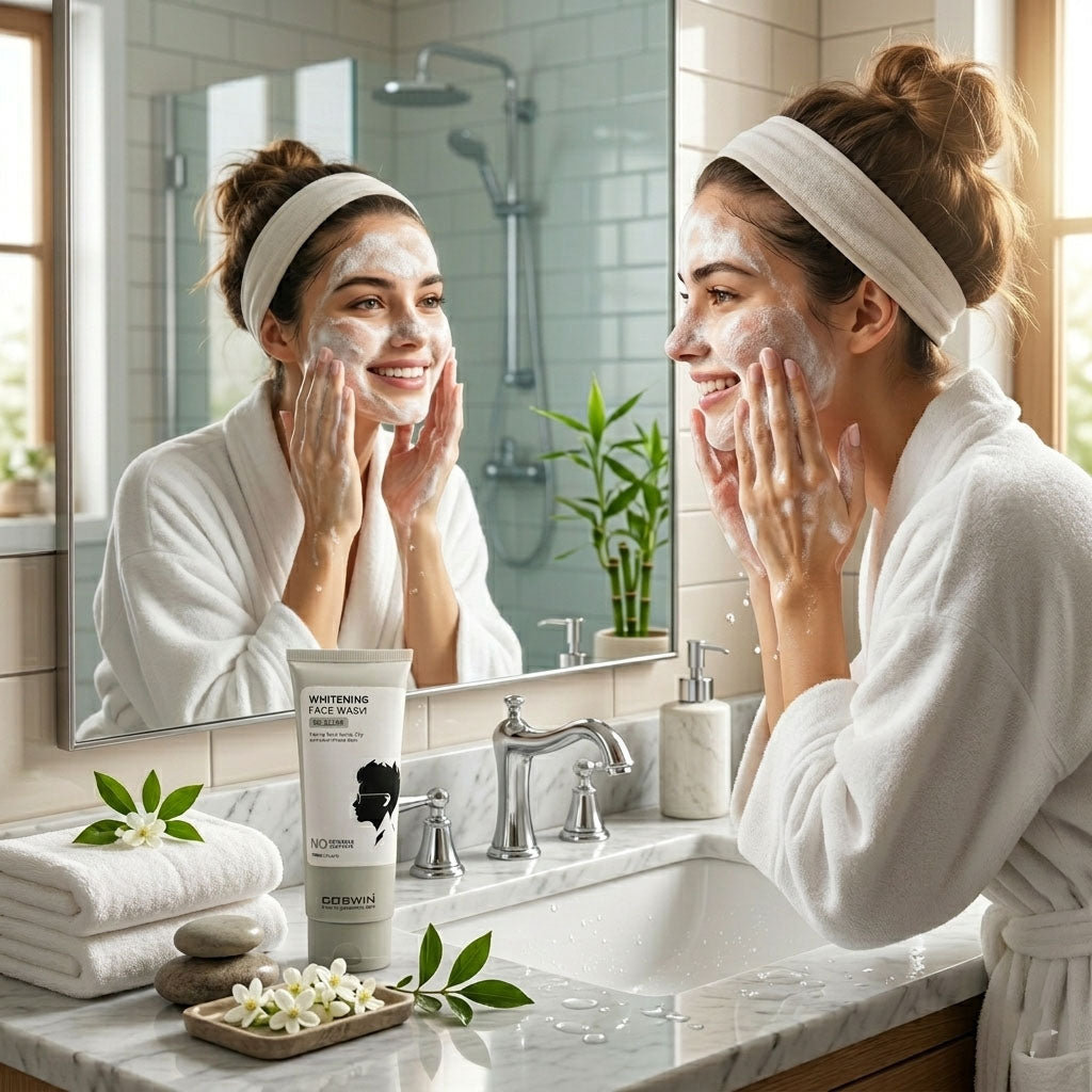 COSWIN Whitening Face Wash Oil Clear – Acne Control & Dark Spot Care for Oily Skin