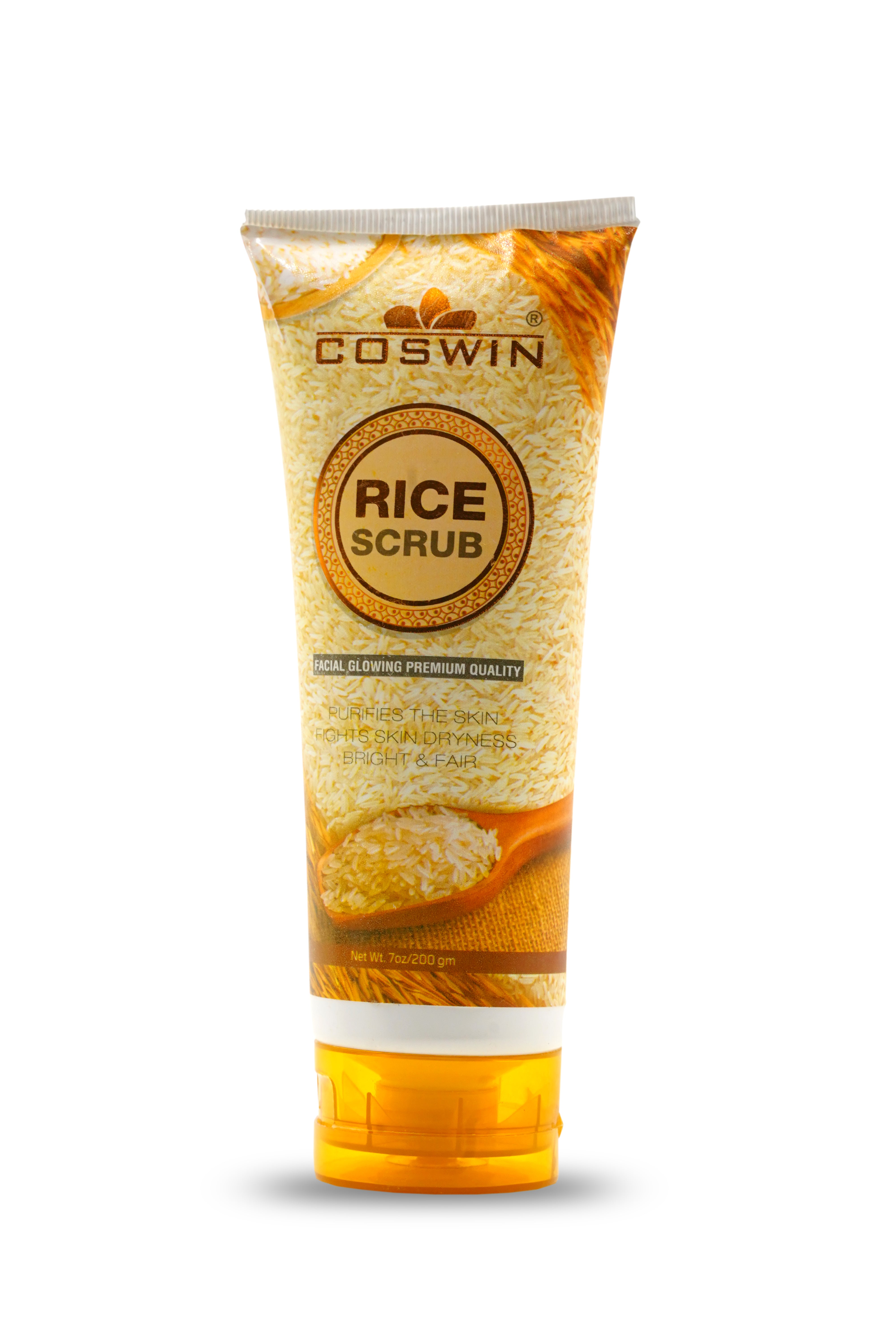 COSWIN Rice Skin Care Collection – Rice Face Wash & Rice Scrub for Glowing Skin