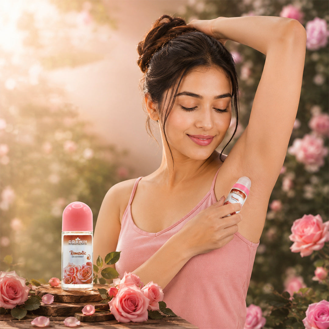 COSWIN Perfumed Deo Roll-On – Dark Garden, Gorgeous & Fresh Fragrance Deodorant
