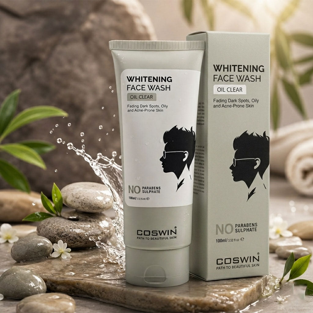 COSWIN Whitening Face Wash Oil Clear – Acne Control & Dark Spot Care for Oily Skin