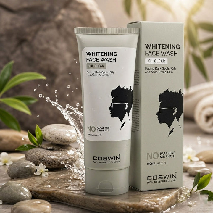 COSWIN Whitening Face Wash Oil Clear – Acne Control & Dark Spot Care for Oily Skin