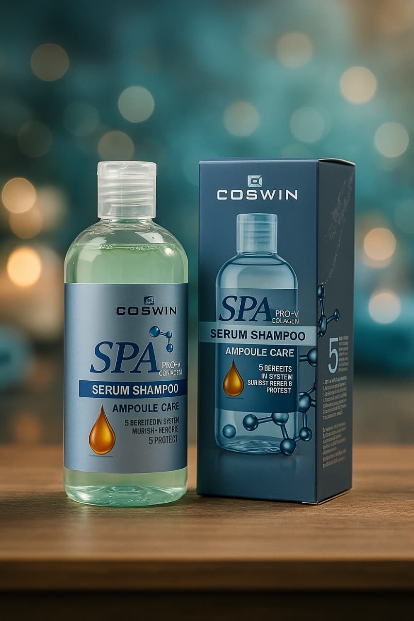 COSWIN SPA Pro-V Collagen Serum Shampoo – Ampoule Care Nourishing Hair Repair Shampoo