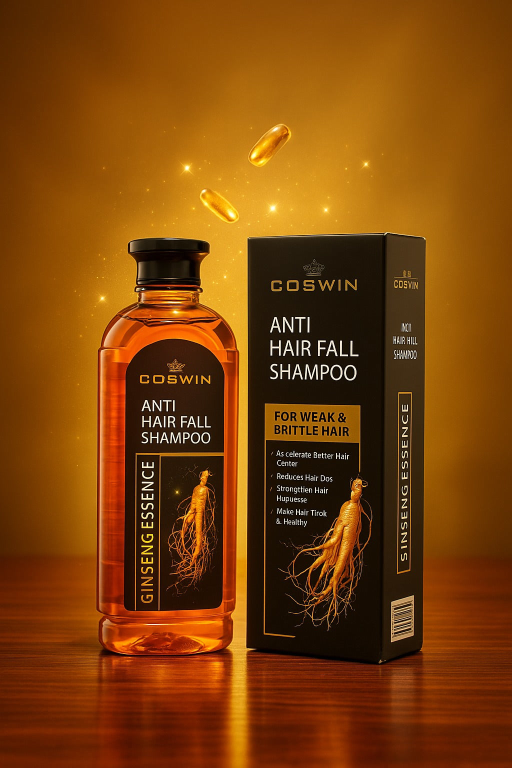 COSWIN SPA Pro-V Collagen Serum Shampoo – Ampoule Care Nourishing Hair Repair Shampoo