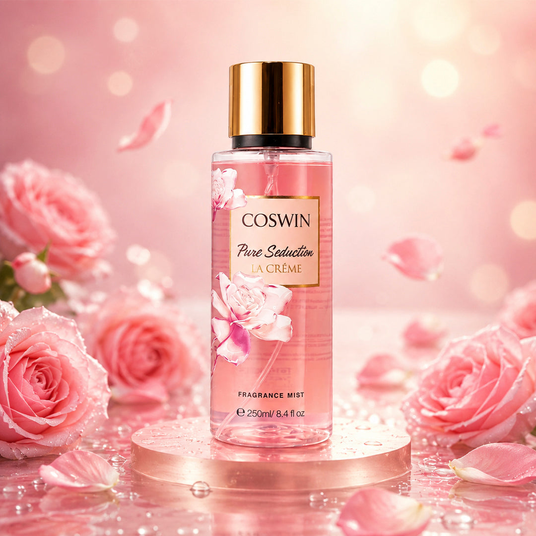 COSWIN Fragrance Mist Collection – Aqua Kiss, Love Spell Golden & Pure Seduction La Crème