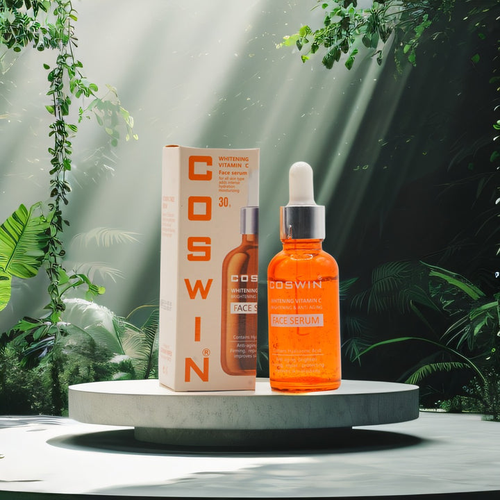 COSWIN Brightening Face Serum Collection – White Skin & Rice Vitamin B3 Anti-Aging Serum