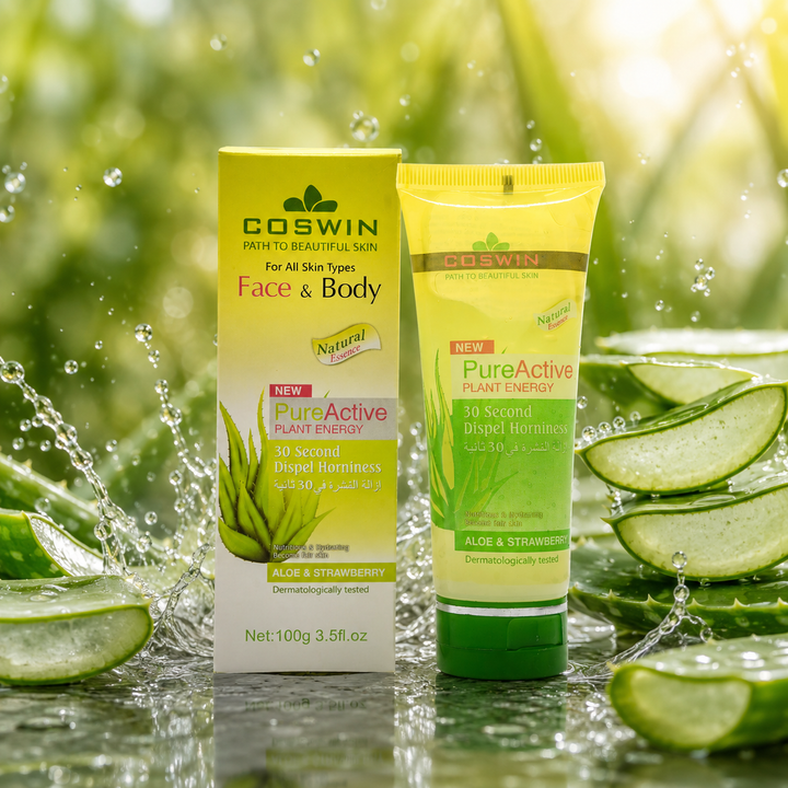 COSWIN PureActive Face & Body Gel – Fruit Energy and Plant Energy Skin Care Gel