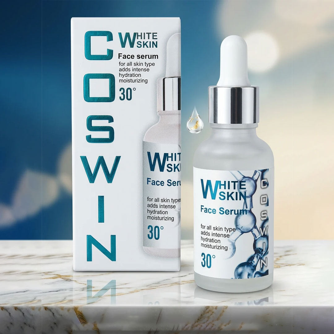 COSWIN White Skin Face Serum – Intense Hydration & Moisturizing Serum for All Skin Types