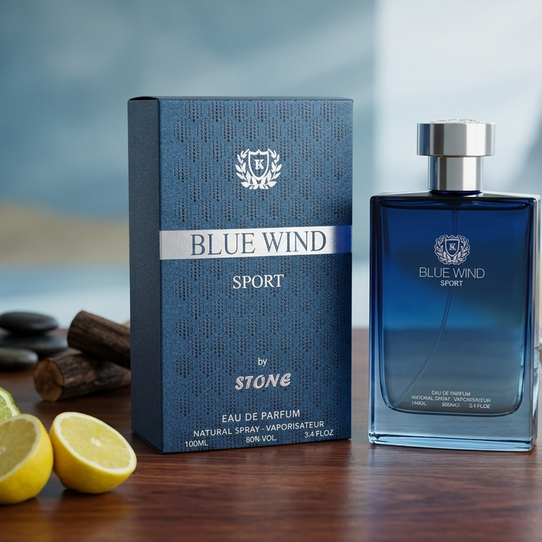 BLUE WIND  Parfume – Fresh Long Lasting Men’s Fragrance