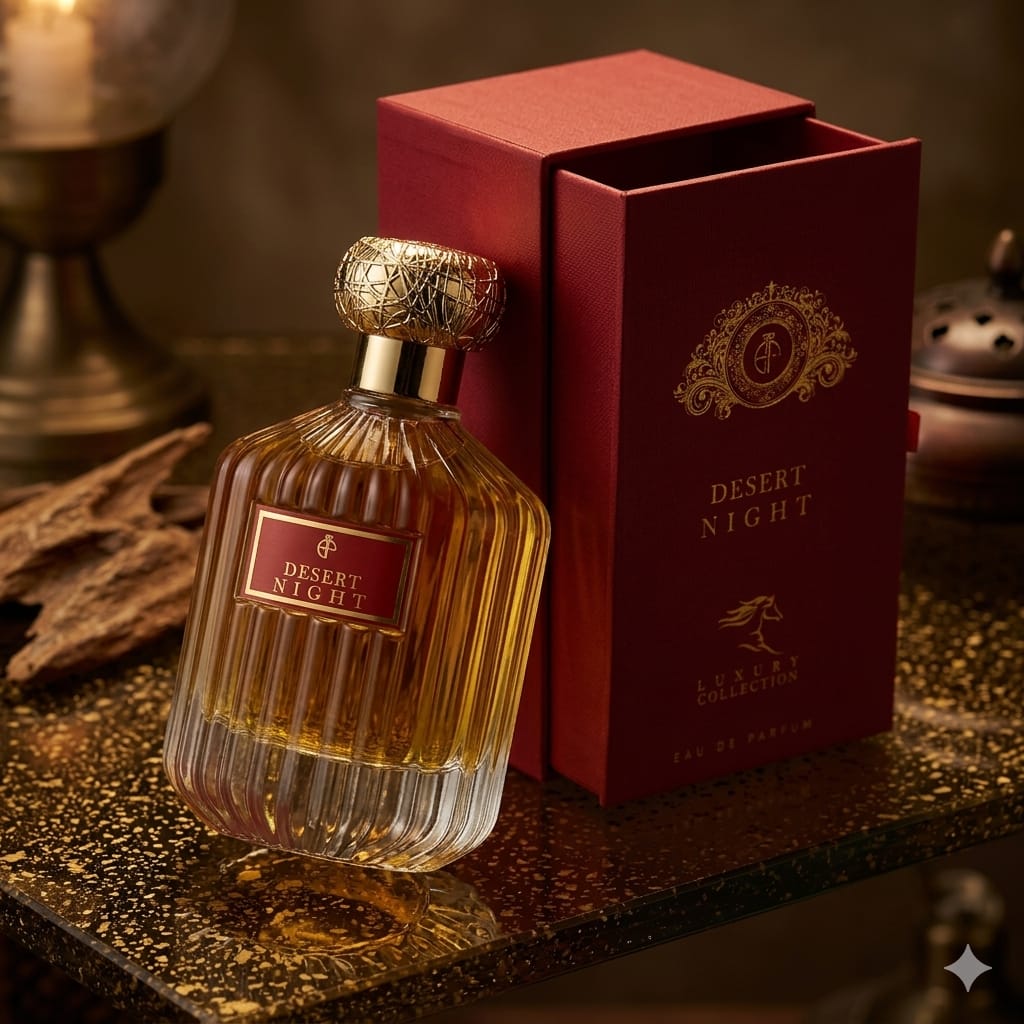 Desert Night Luxury Collection by Stone – Premium Oriental Amber Floral Eau De Parfum