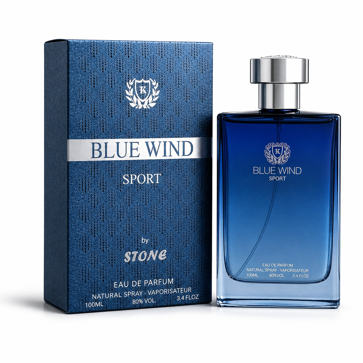 BLUE WIND  Parfume – Fresh Long Lasting Men’s Fragrance