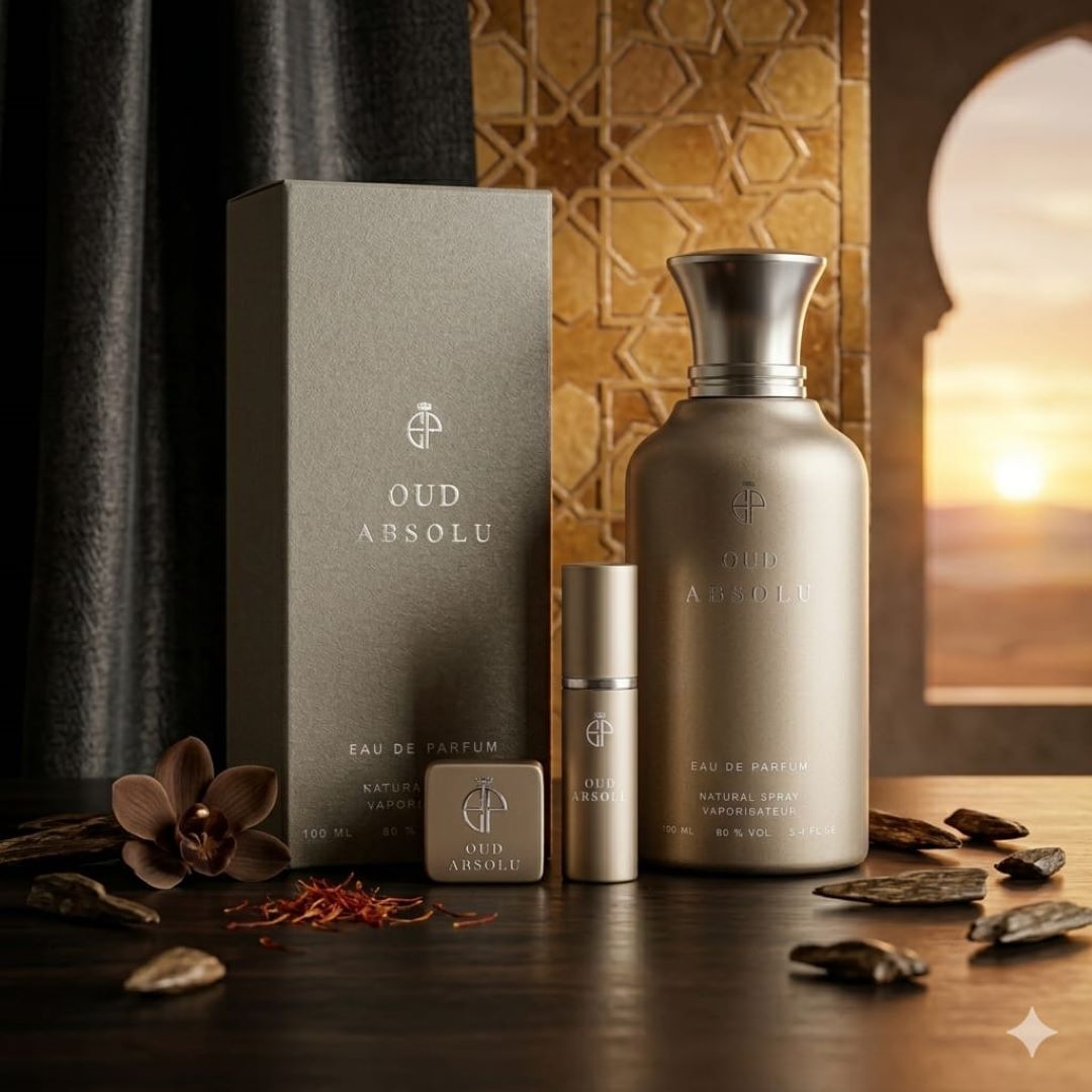 Oud Absolu Eau De Parfum by Stone – Premium Rich Woody Oriental Fragrance (100ml)
