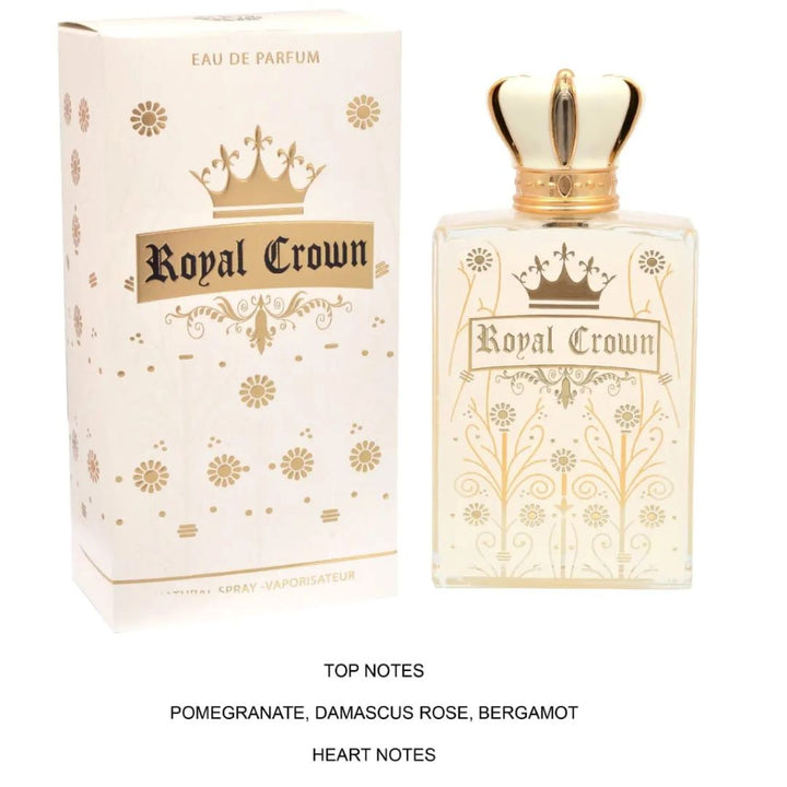 Royal Crown by Stone – Premium Fruity Rose Fragrance for Women